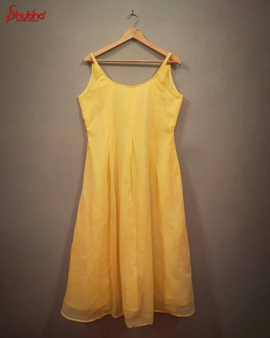 Yellow Strappy Dress