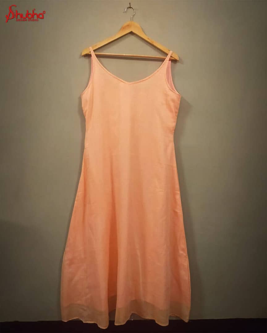 Orange Strappy Dress